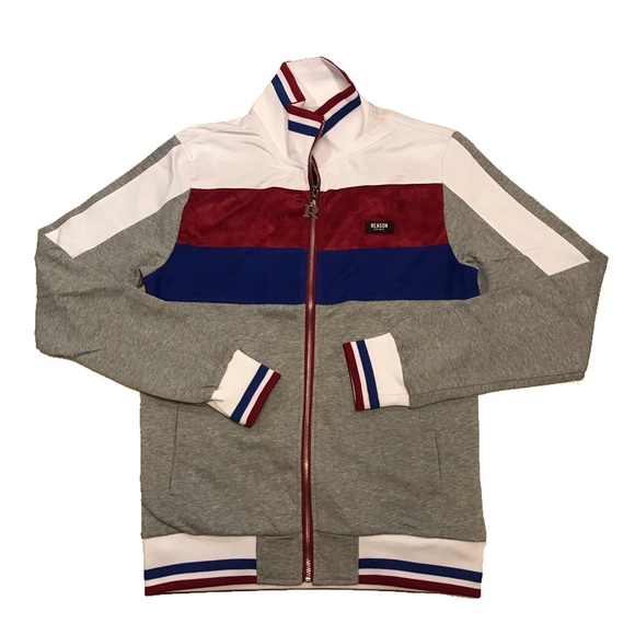 Men’s Multicolor Track jacket. Size small. - Picture 1 of 4